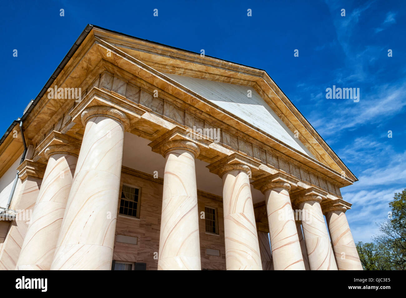 Robert E Lee Haus in Arlington National Cemetery Stockfoto