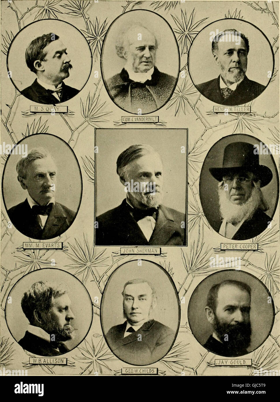 Eine biographische Geschichte der Nodaway und Atchison County, Missouri; (1901) Stockfoto