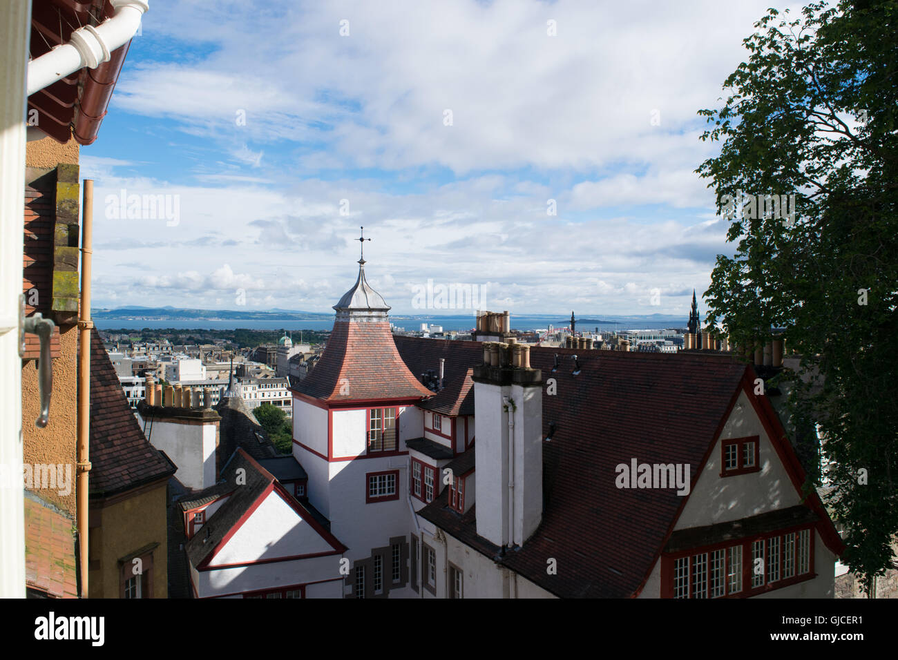 Architekturfotos aus in Edinburgh, Schottland. Stockfoto