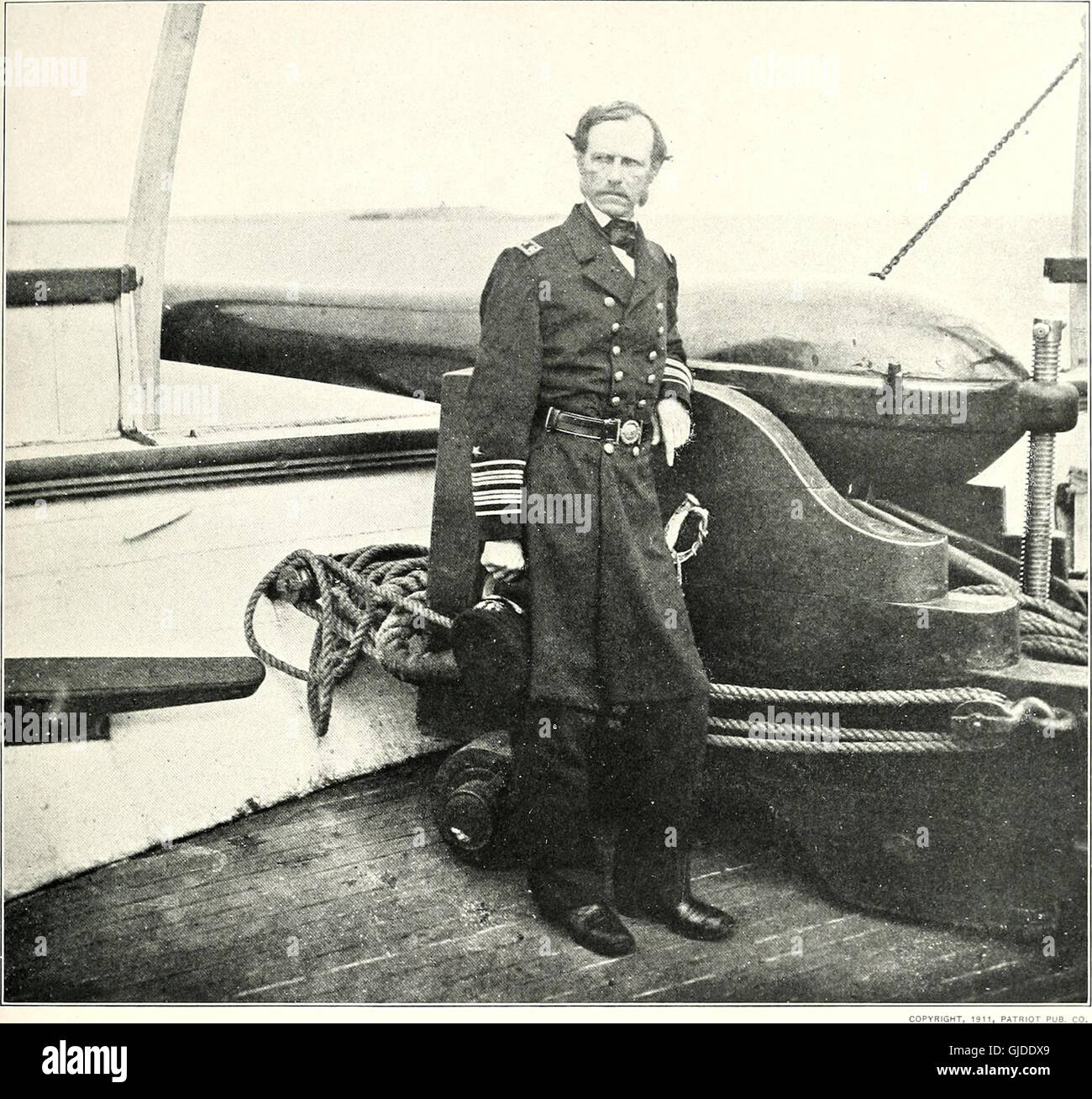 Das 1911 veröffentlichte Werk liefert eine fotografische Geschichte des Amerikanischen Bürgerkriegs und dokumentiert den Konflikt durch historische Bilder und Fotografien bedeutender Ereignisse. Stockfoto