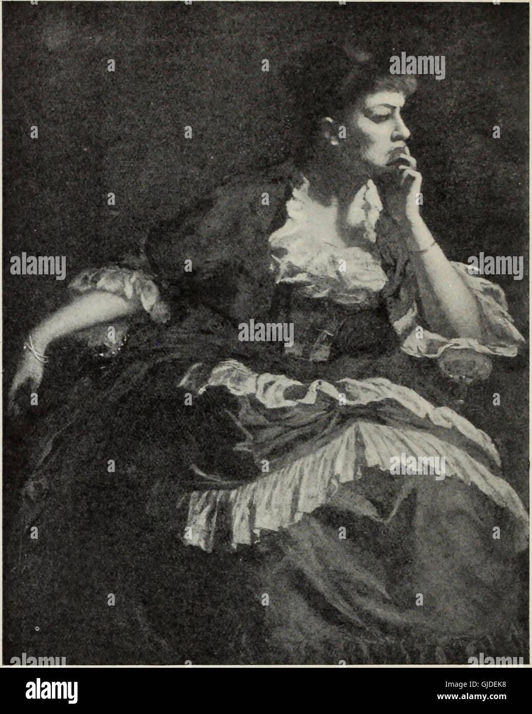 The International Studio, eine illustrierte Zeitschrift für Kunst und angewandte Kunst, die 1908 veröffentlicht wurde, konzentrierte sich auf Kunstgeschichte, künstlerische Bewegungen und die neuesten Trends in der globalen Kunstszene. Stockfoto