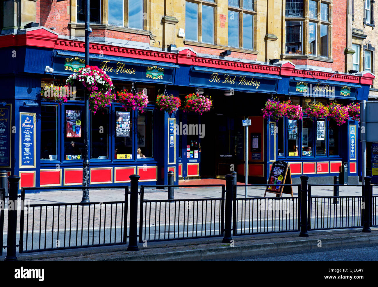Herrn Roseberry, einem Wetherspoons Pub in Scarborough, North Yorkshire, England UK Stockfoto