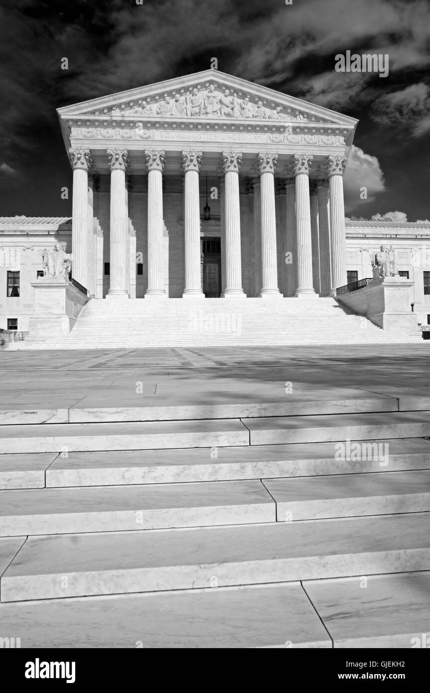 Der US Supreme Court in Washington, DC, USA. Stockfoto