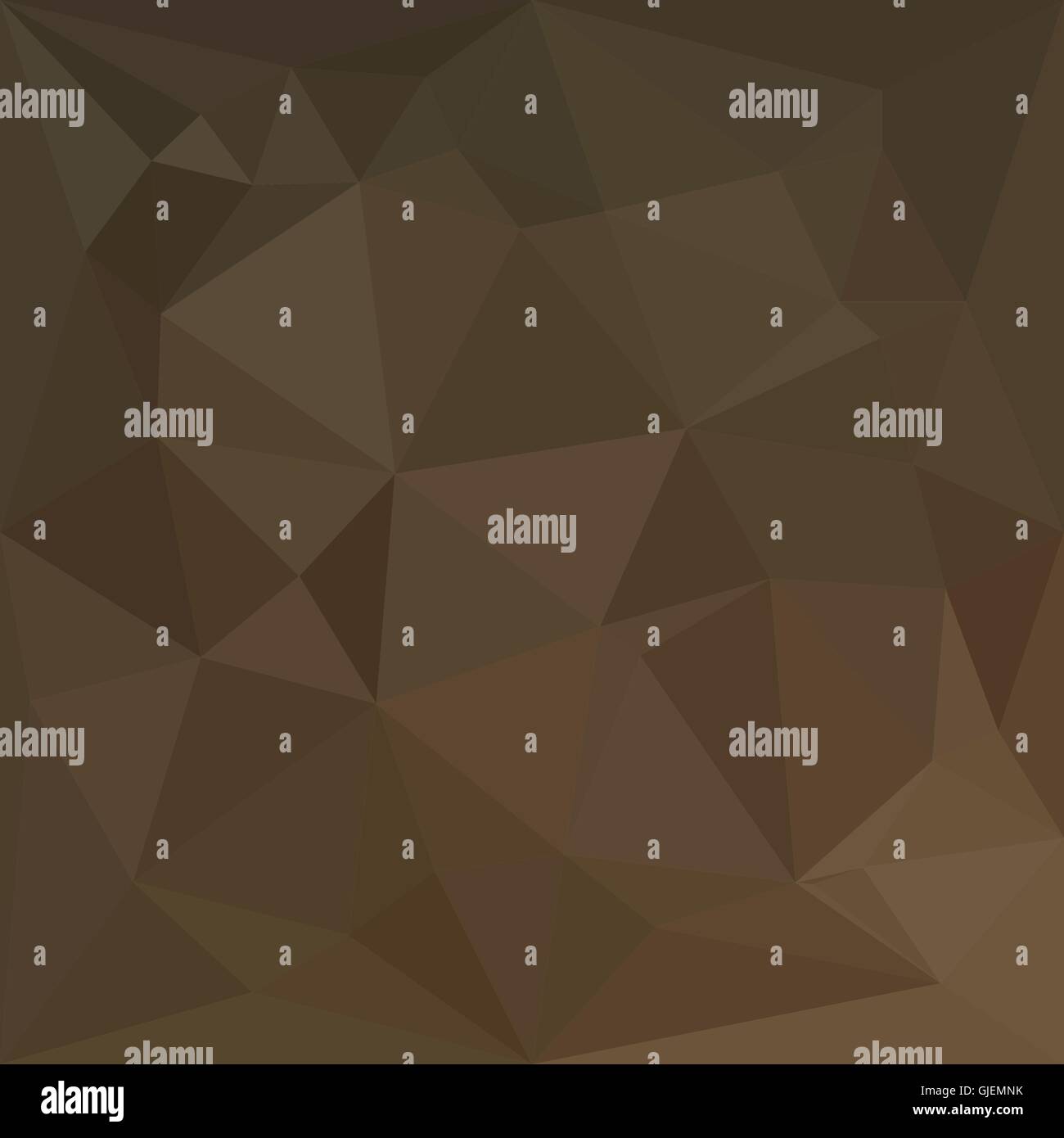 Niedrige Polygon Stil Darstellung einer Explosion aus Bronze abstrakte geometrische Hintergrund. Stock Vektor