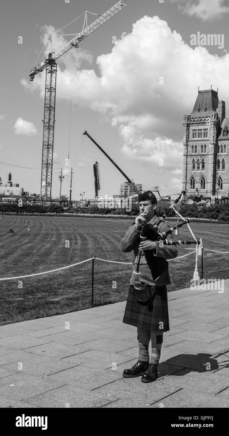 Zwei 1. Weltkrieg Soldat Schauspieler am Parliament Hill Stockfoto