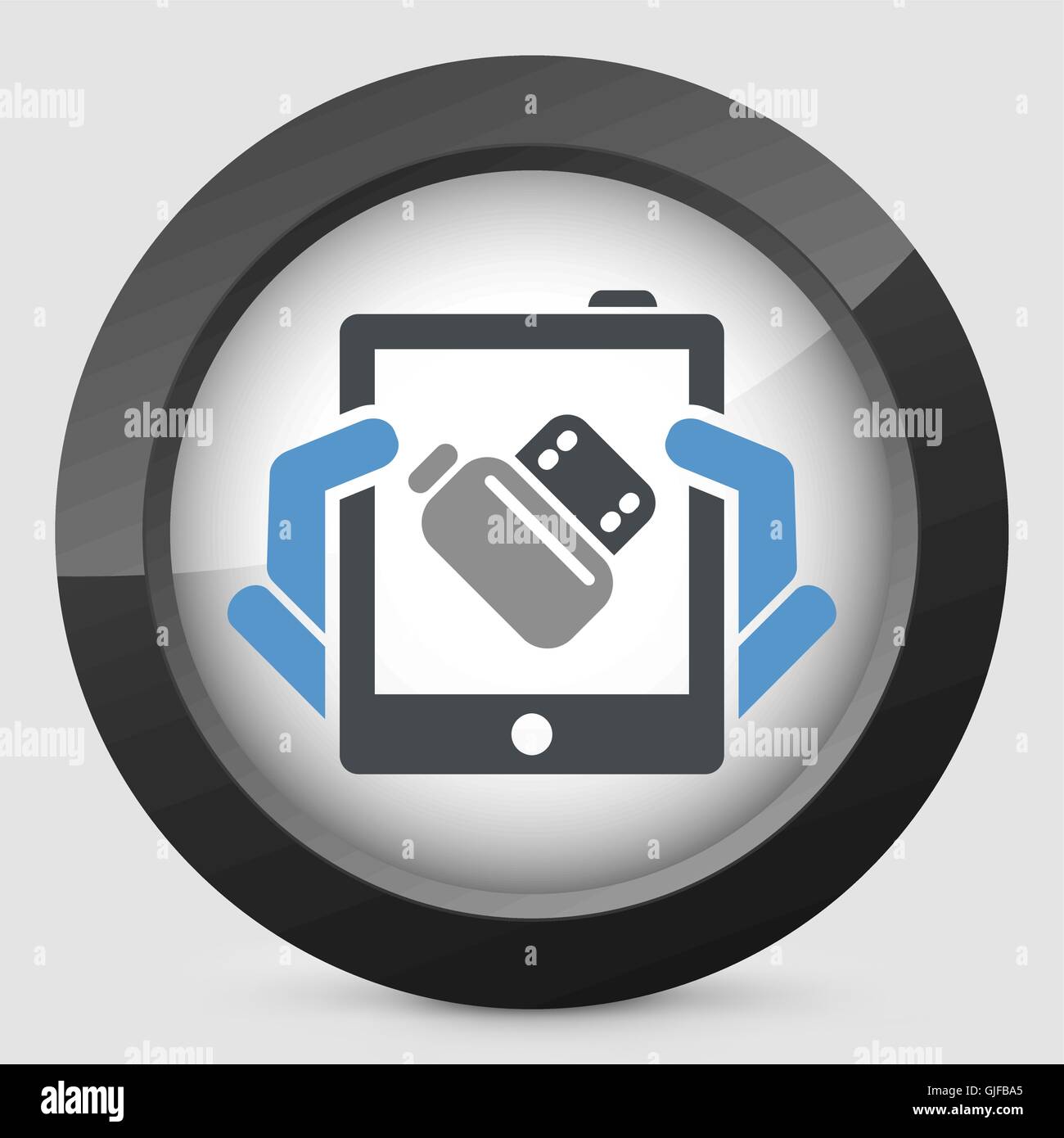 Foto Programm-icon Stock Vektor