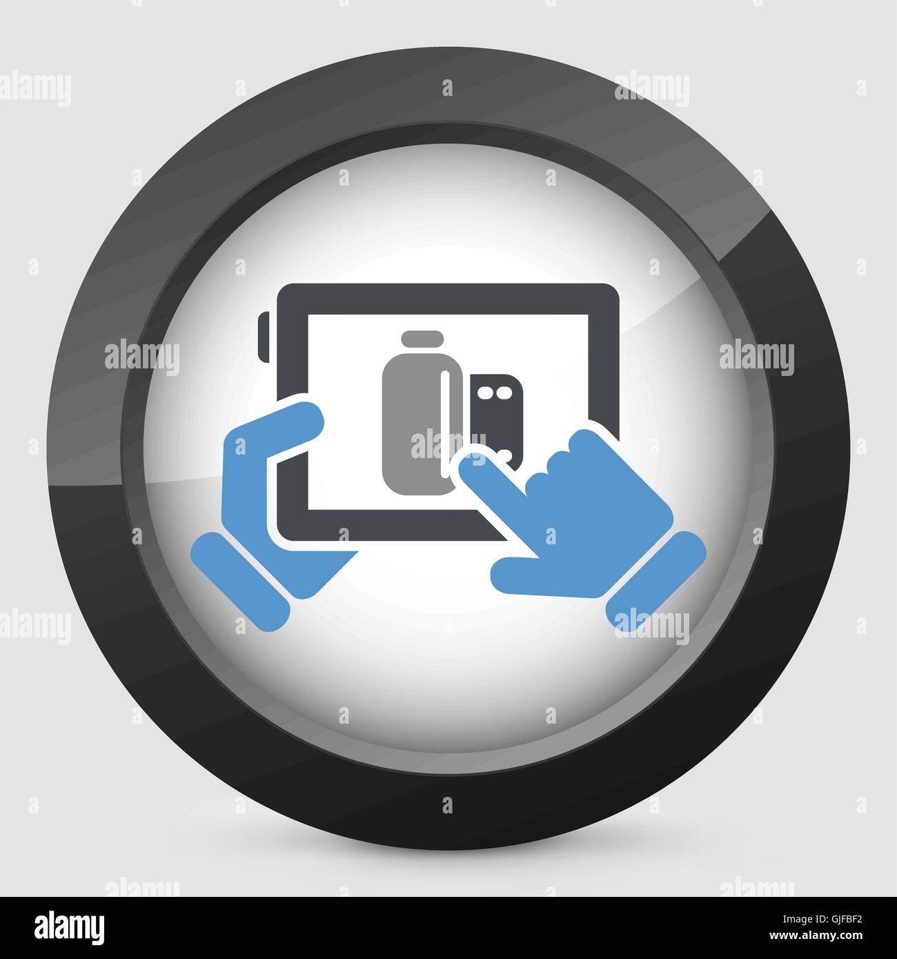 Foto Programm-icon Stock Vektor