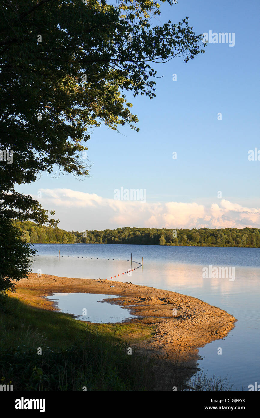 Gelobte Land Staatspark, Pike County, Pennsylvania Stockfoto