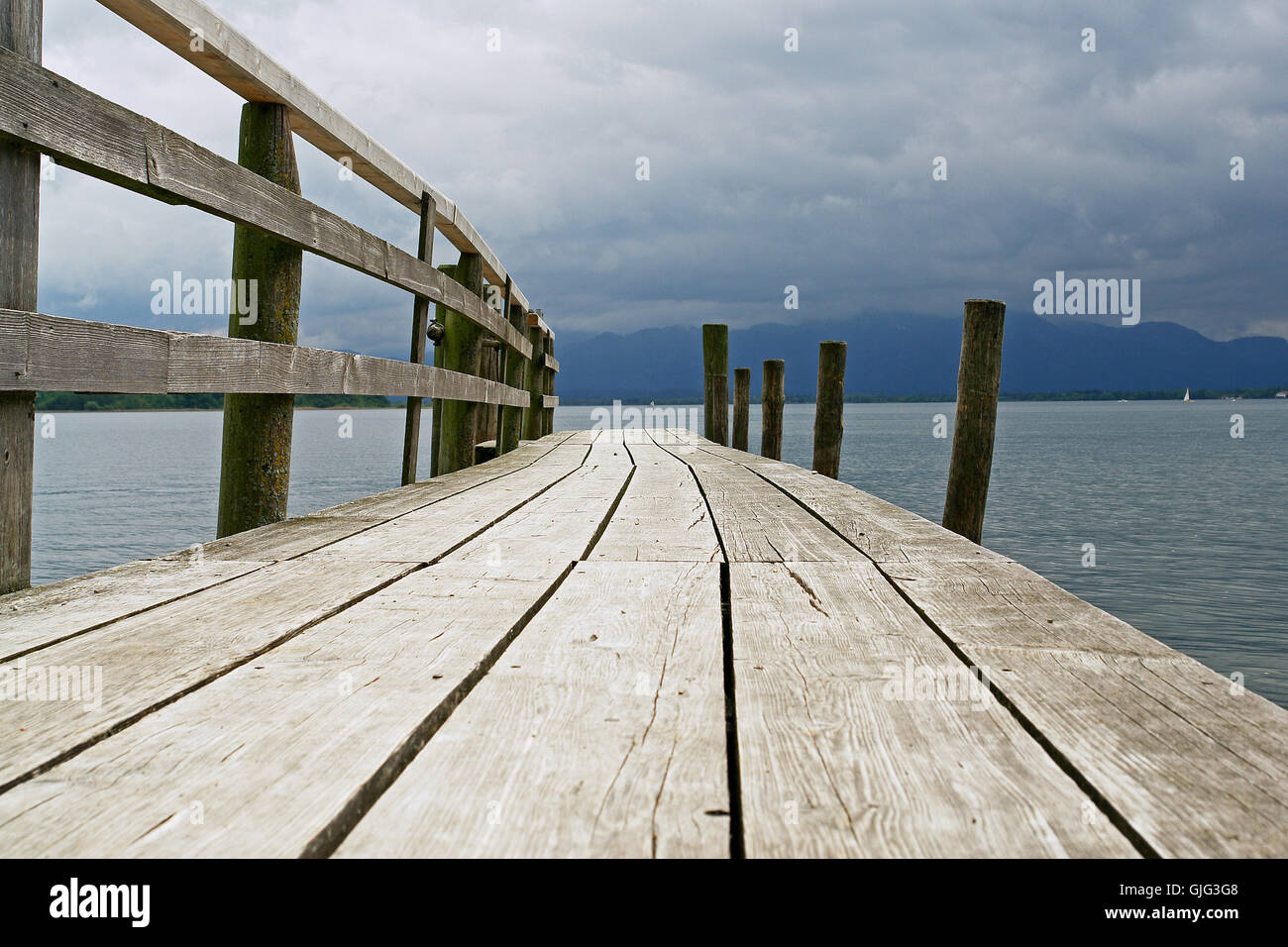 die Ruhe vor dem Sturm Stockfoto