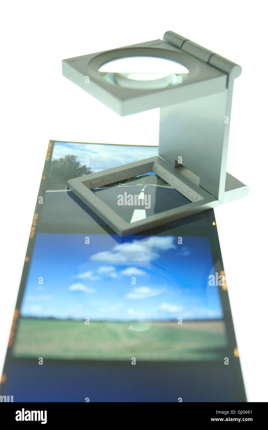 Achten Sie besonders auf die Straße Stockfoto