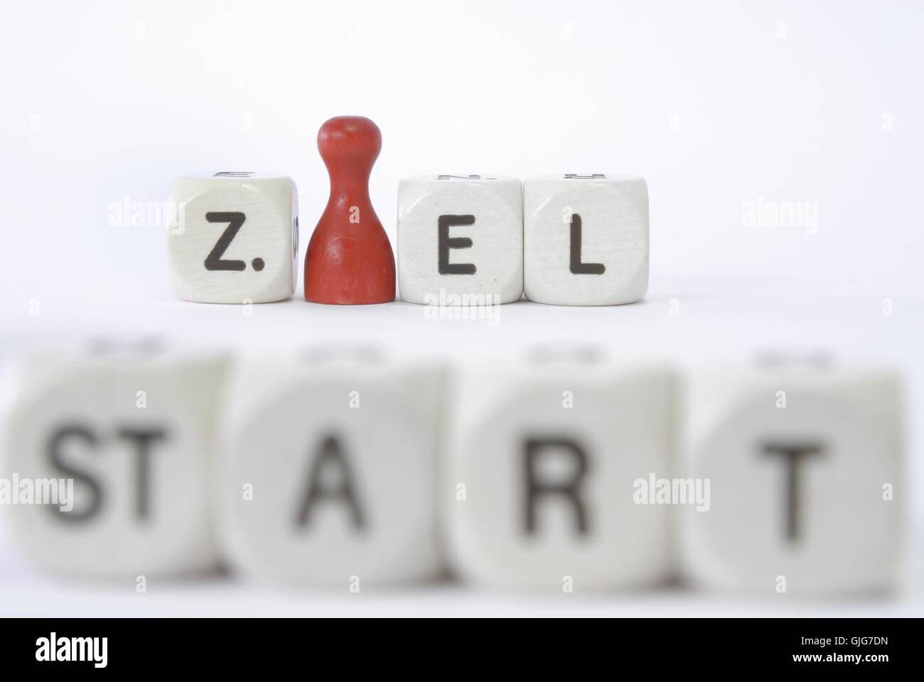 symbolische Modell-design Stockfoto