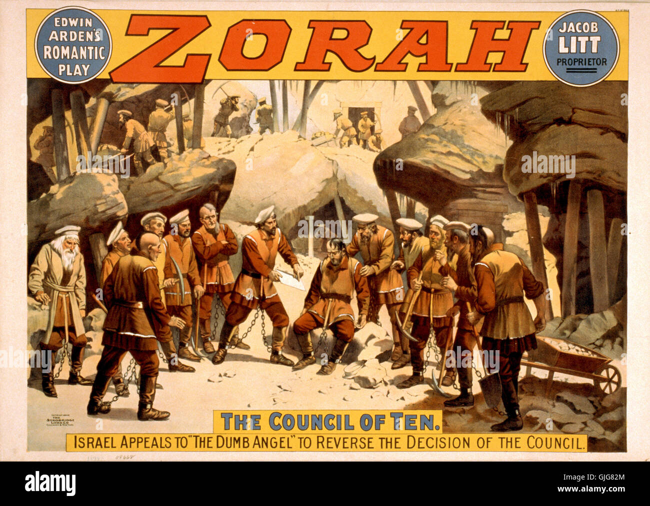 Edwin Ardens romantischen spielen, Zorah Stockfoto