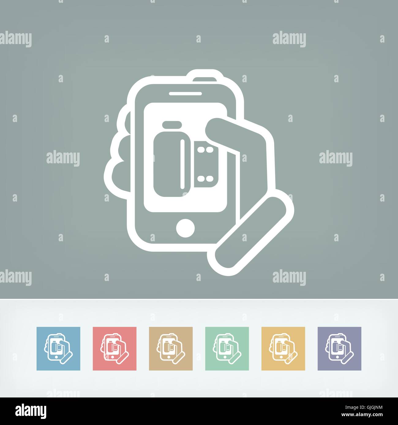 Foto Programm-icon Stock Vektor