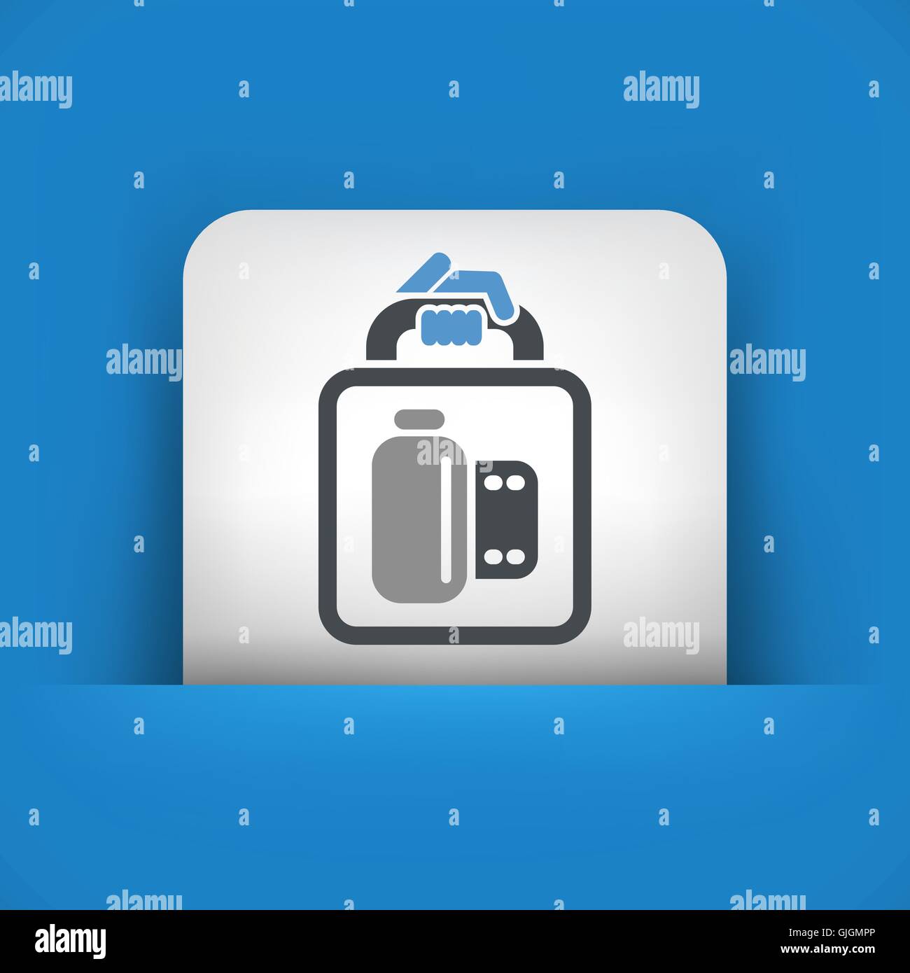 Foto-Service-Symbol Stock Vektor