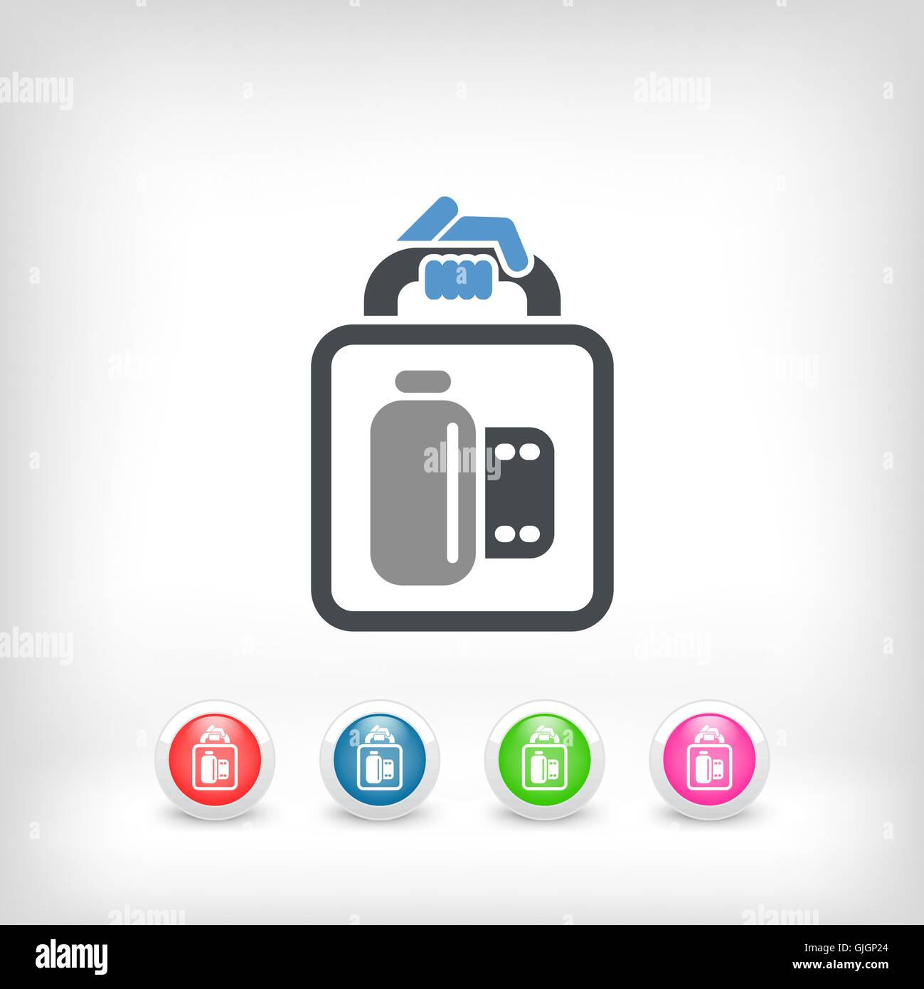 Foto-Service-Symbol Stock Vektor