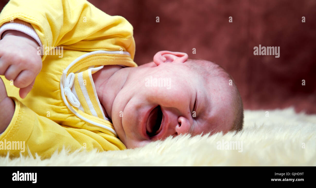 Cry baby Stockfoto