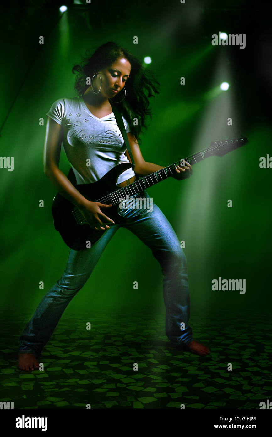 Popstar Stockfoto
