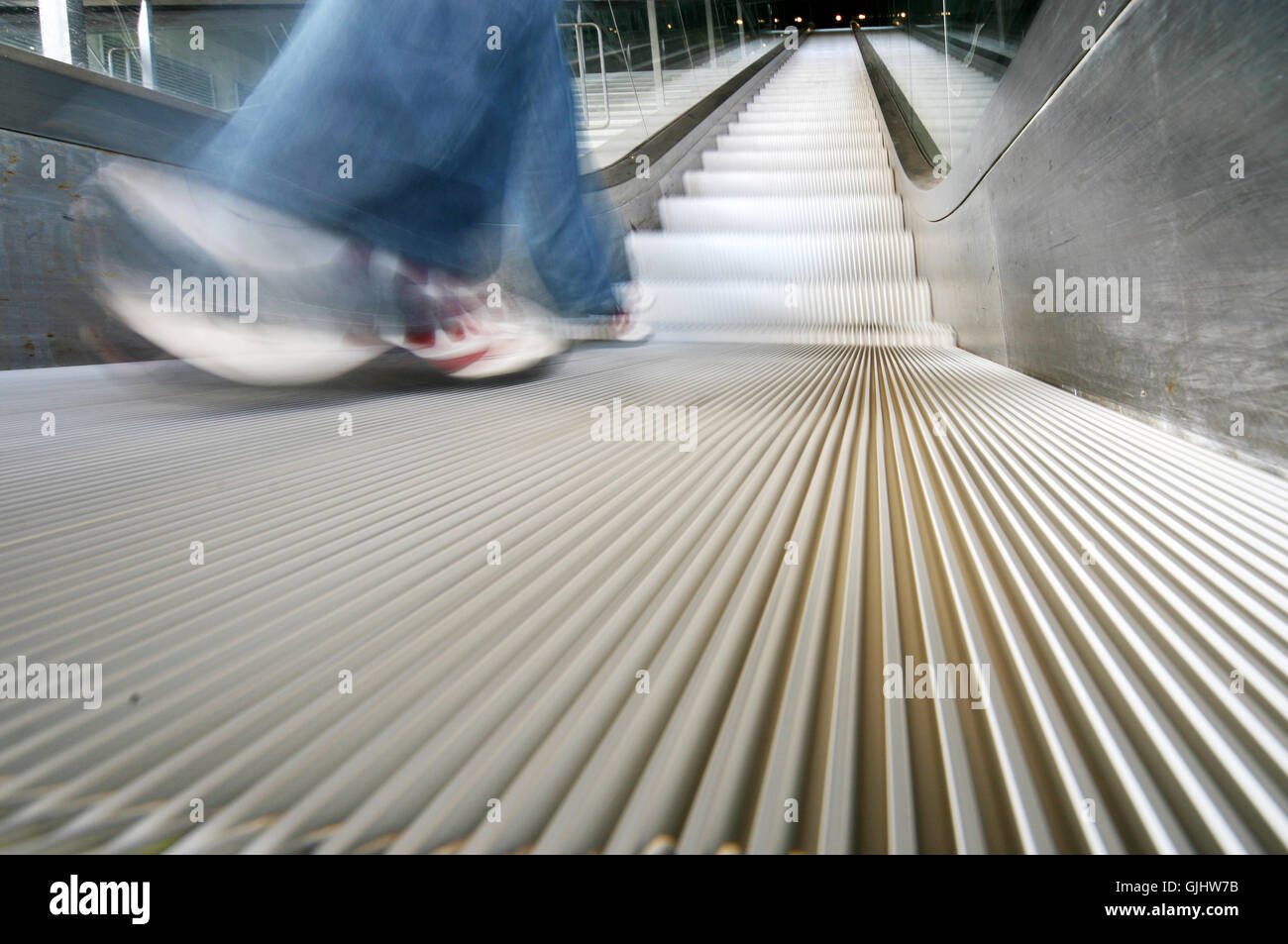 Stress und Hektik Stockfoto