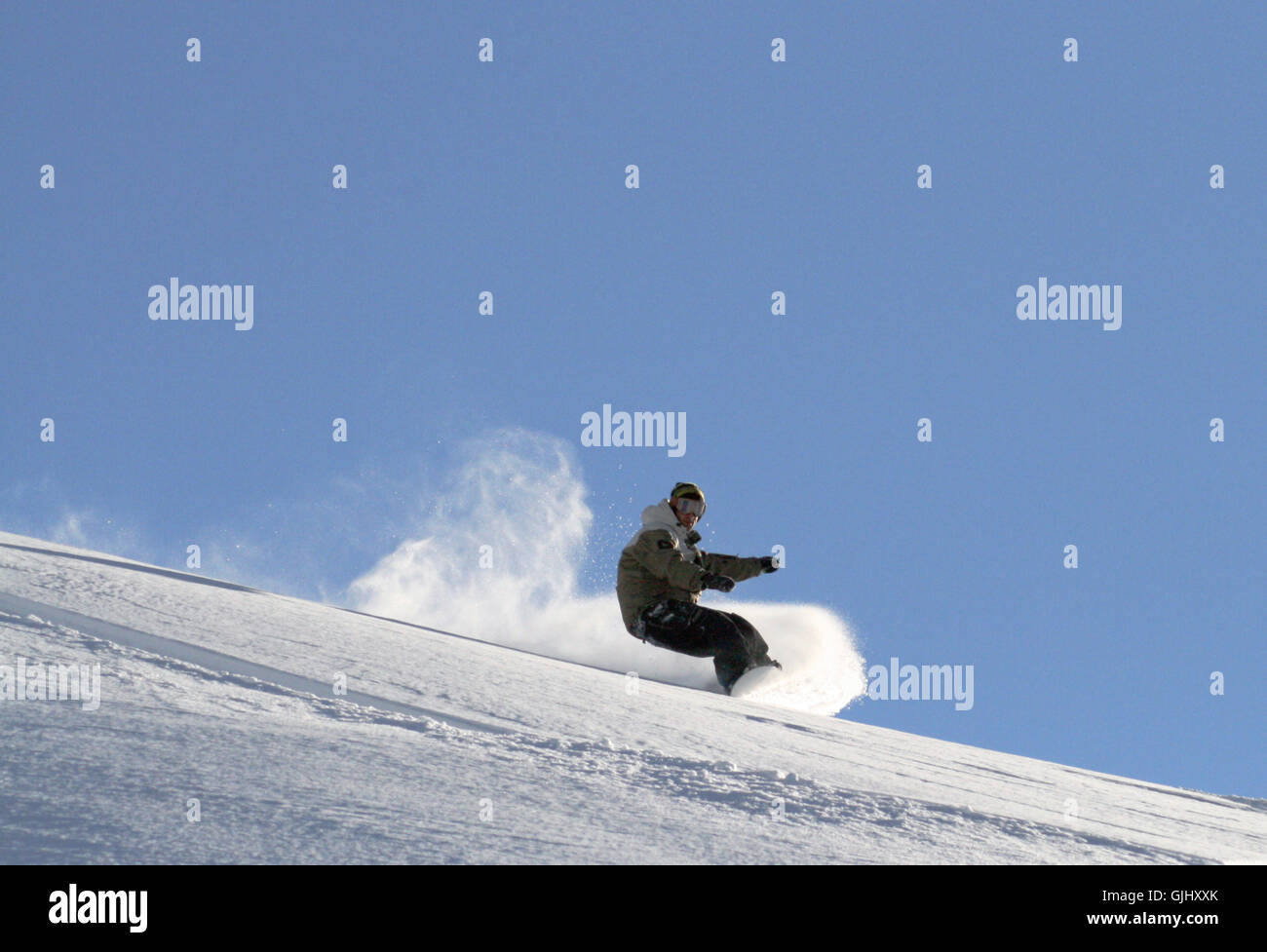 Freeride Stockfoto