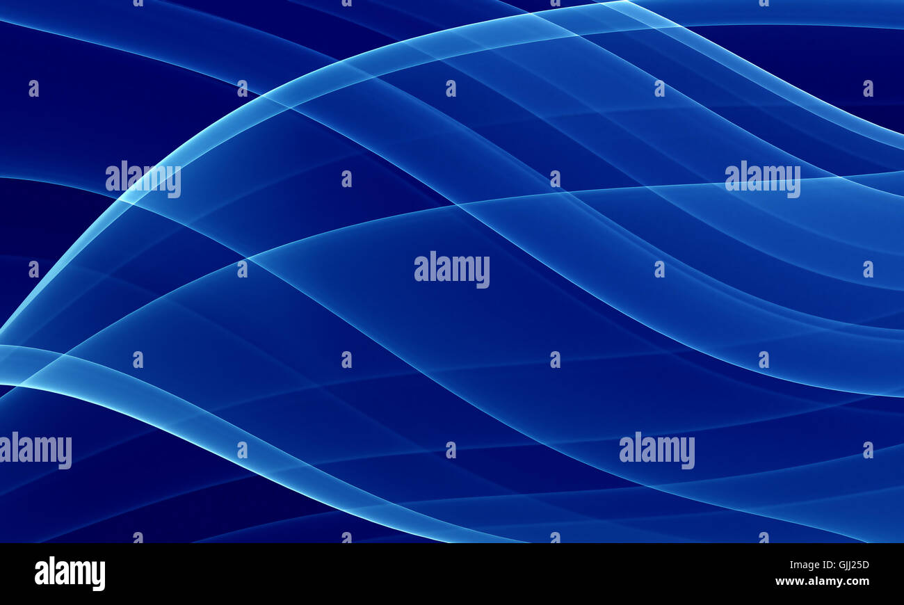 blaue Abbildung abstrakt Stockfoto