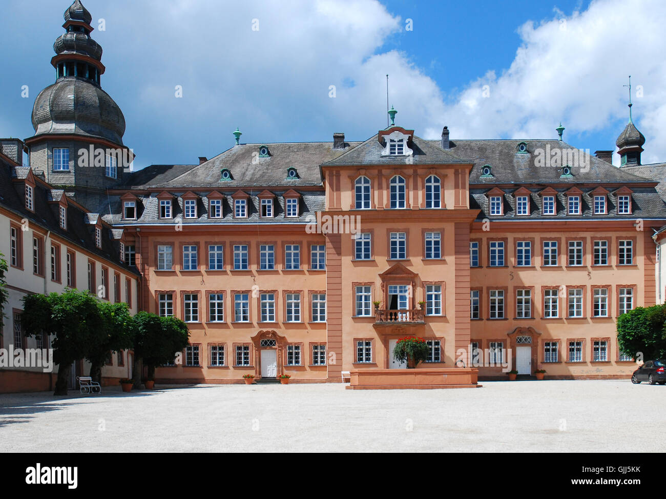 Schloss Sayn Wittgenstein bad Berleburg Stockfoto