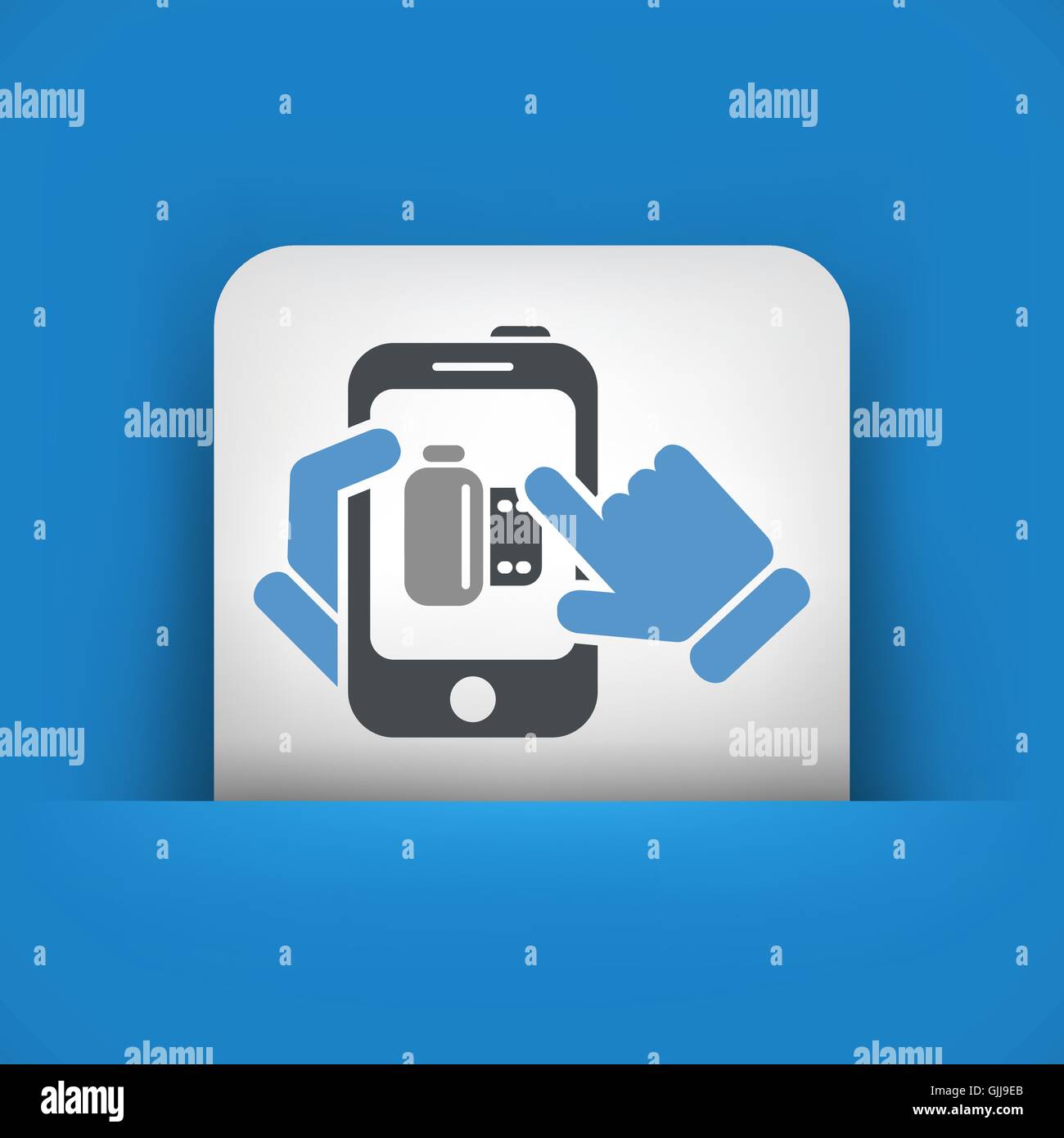 Foto Programm-icon Stock Vektor