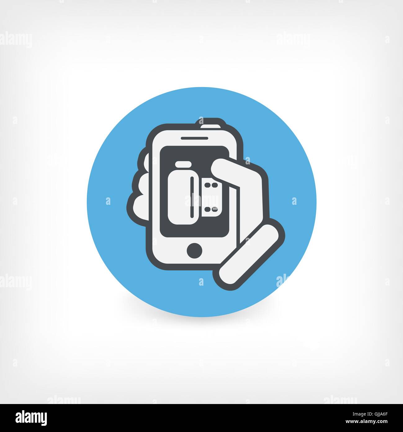 Foto Programm-icon Stock Vektor