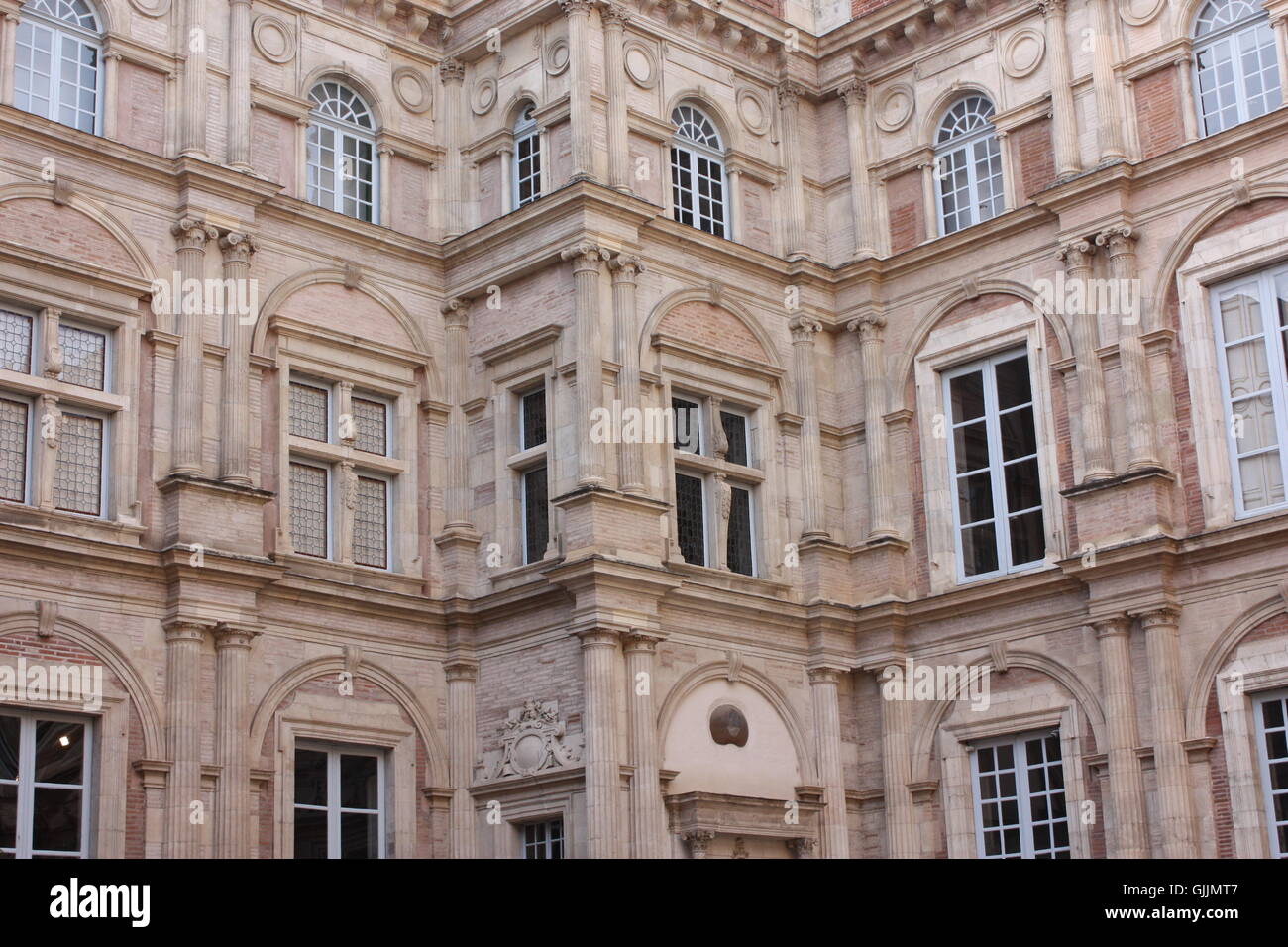 Hotel d'Assezat der privaten Villa jetzt Gehäuse der Fondation Bemberg in Toulouse Stockfoto