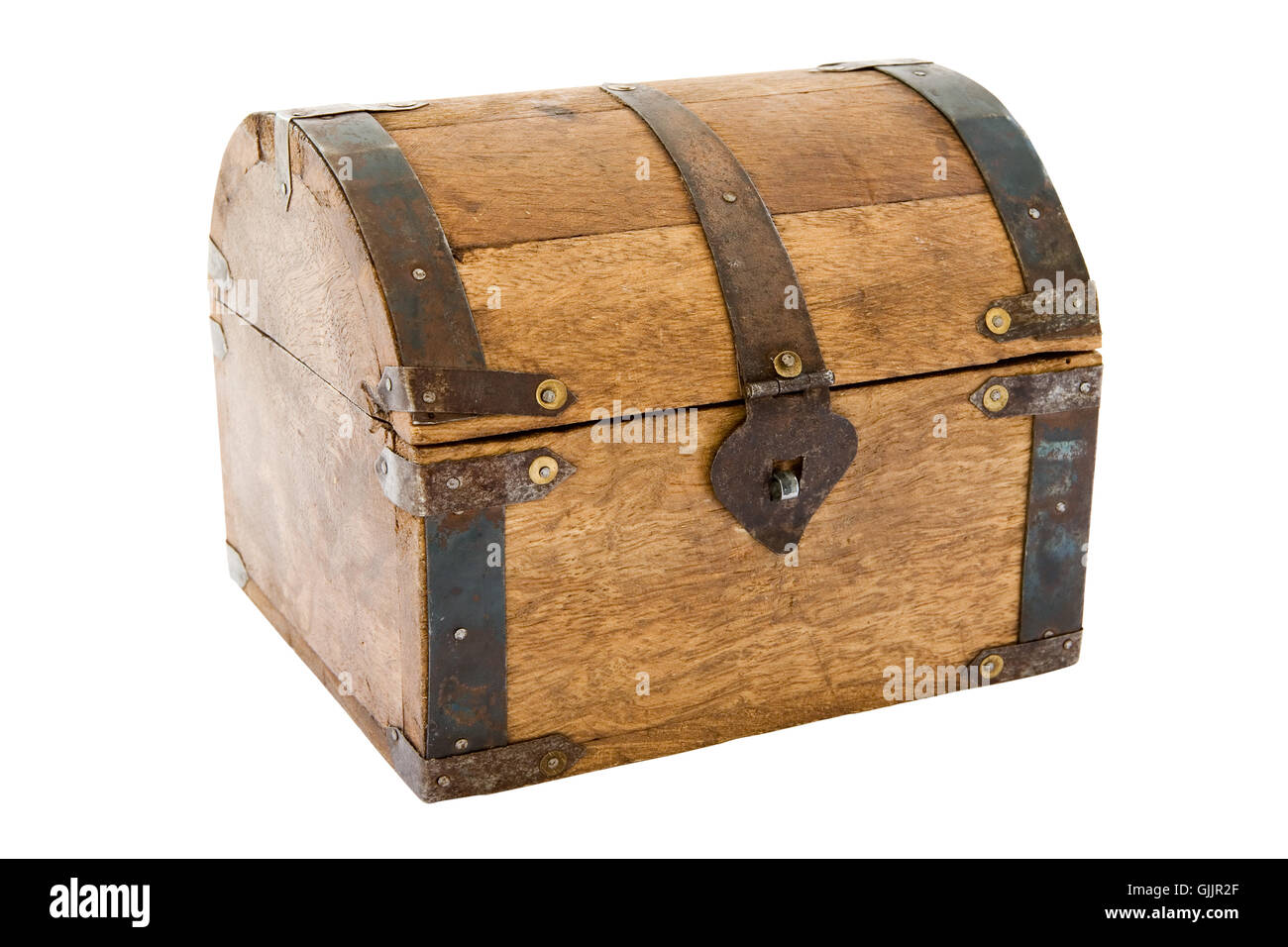 antike Truhe box Stockfoto