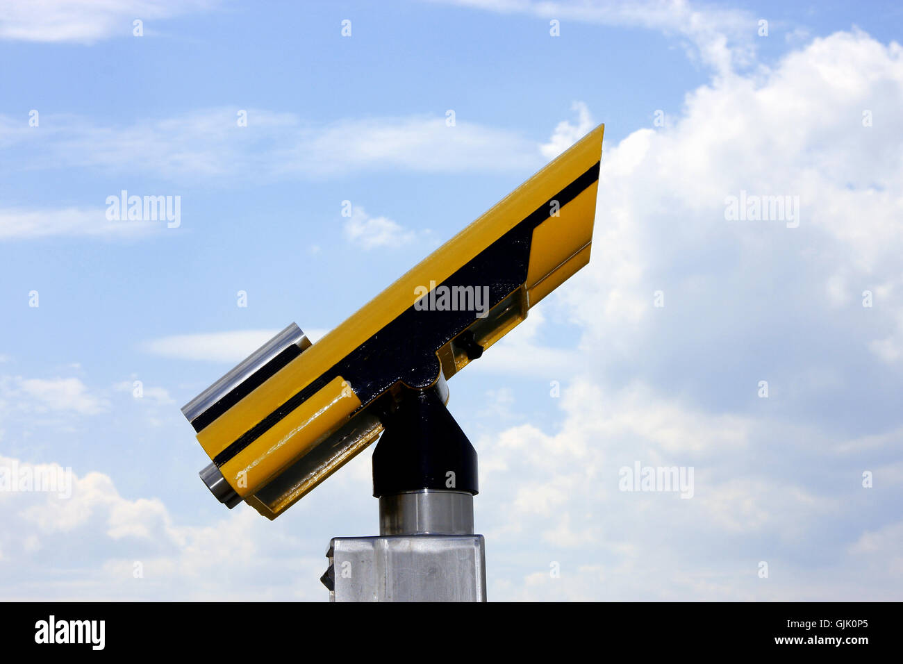 Weitblick-Entfernung-Teleskop Stockfoto