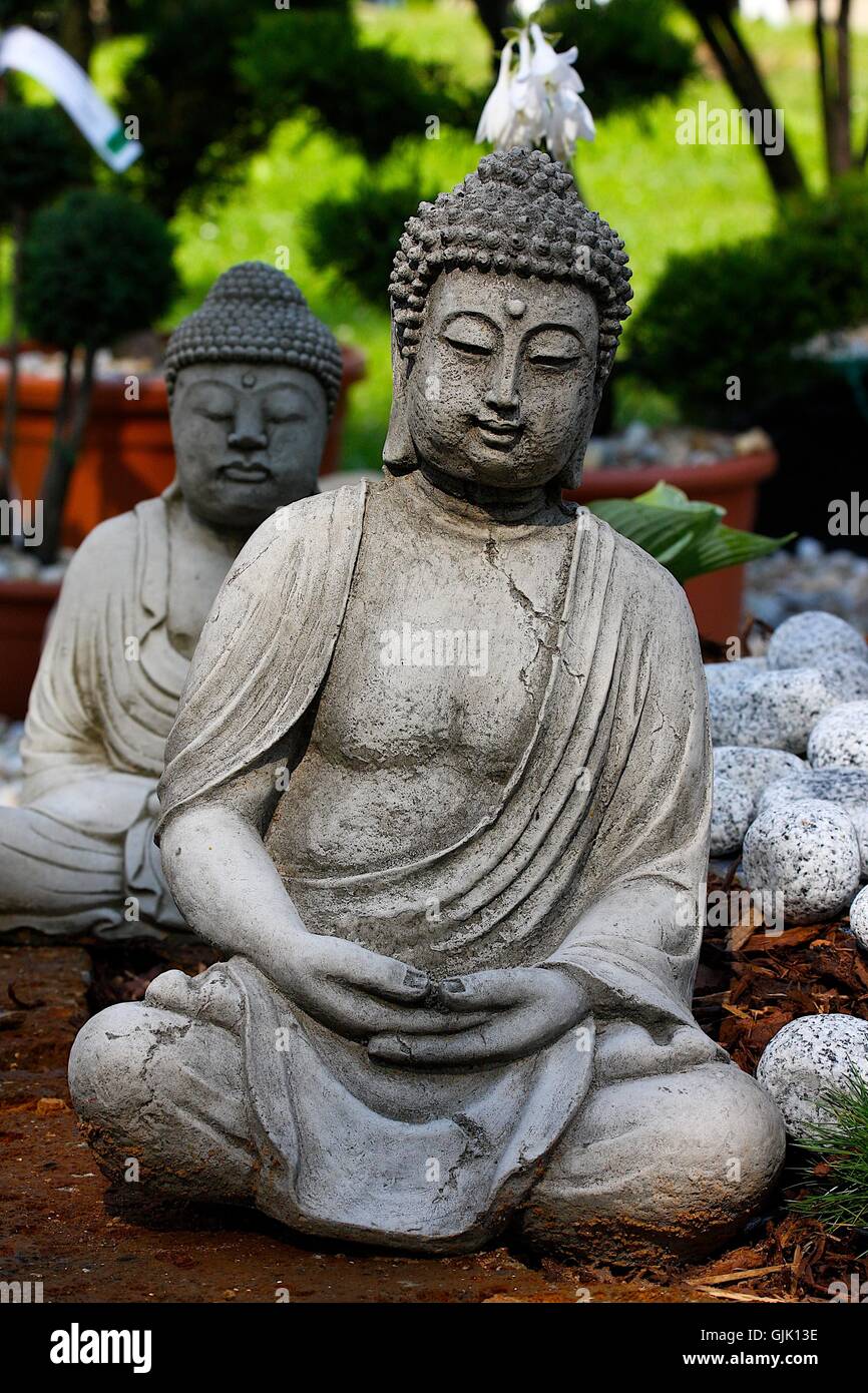 Religion Buddha skew Stockfoto