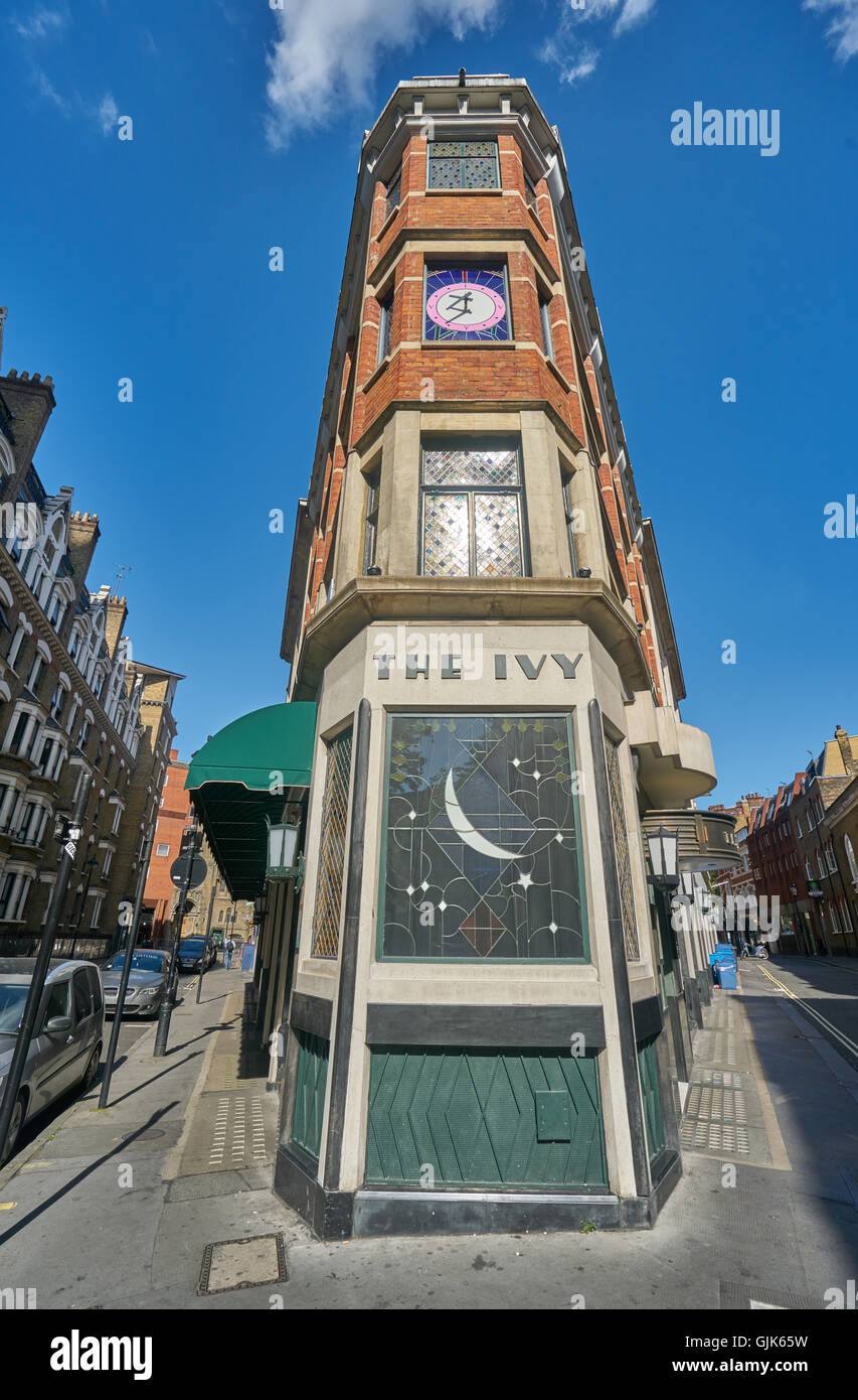 der Efeu Restaurant London Stockfoto