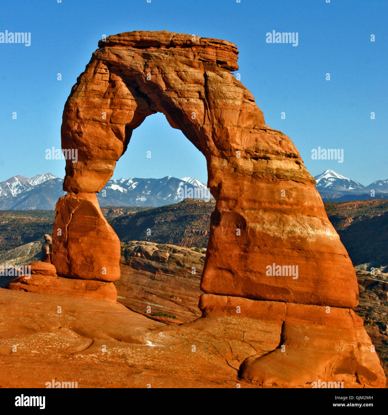 USA-Amerika-Berge Stockfoto