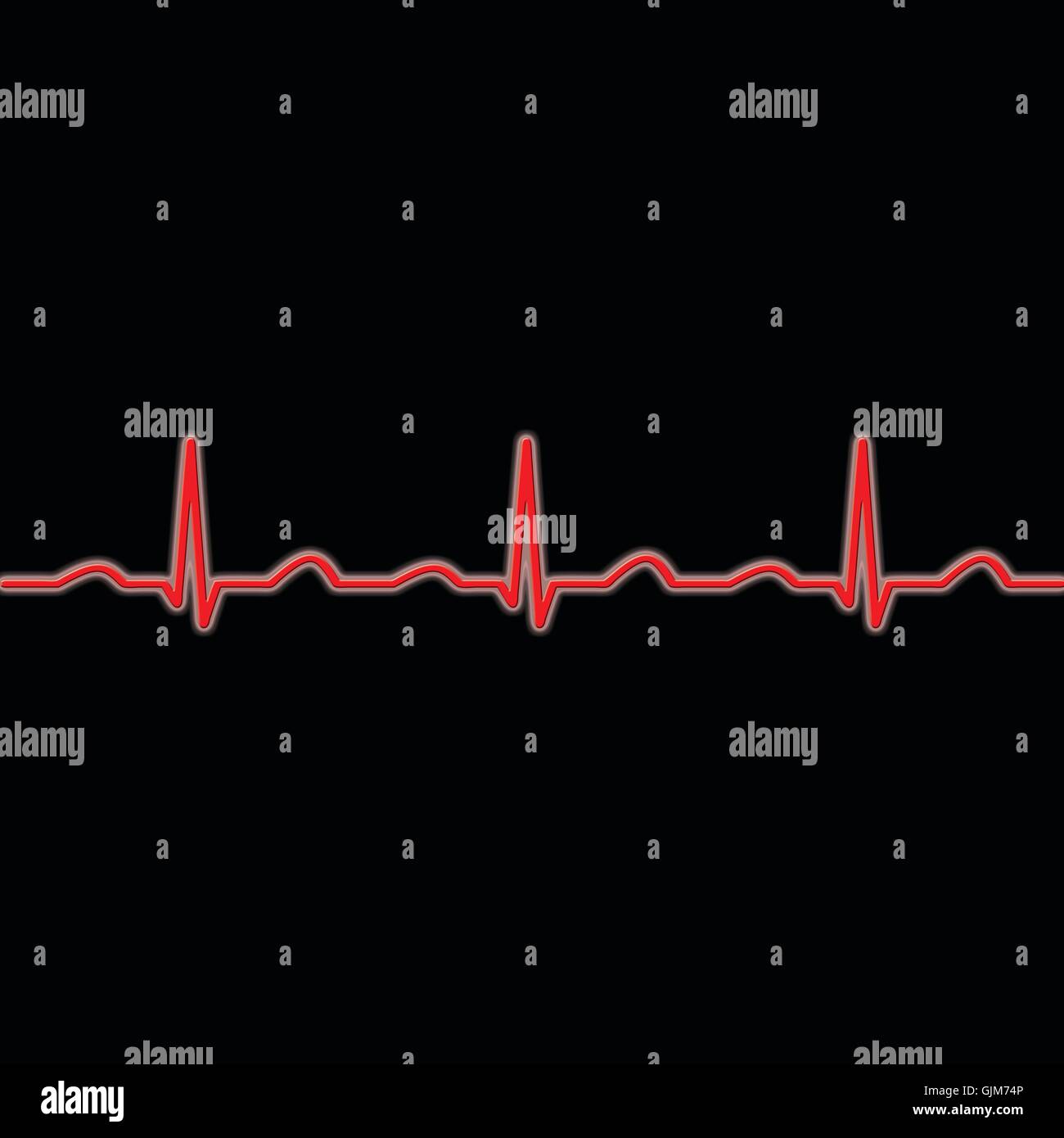 Ecgredon schwarz Stockfoto