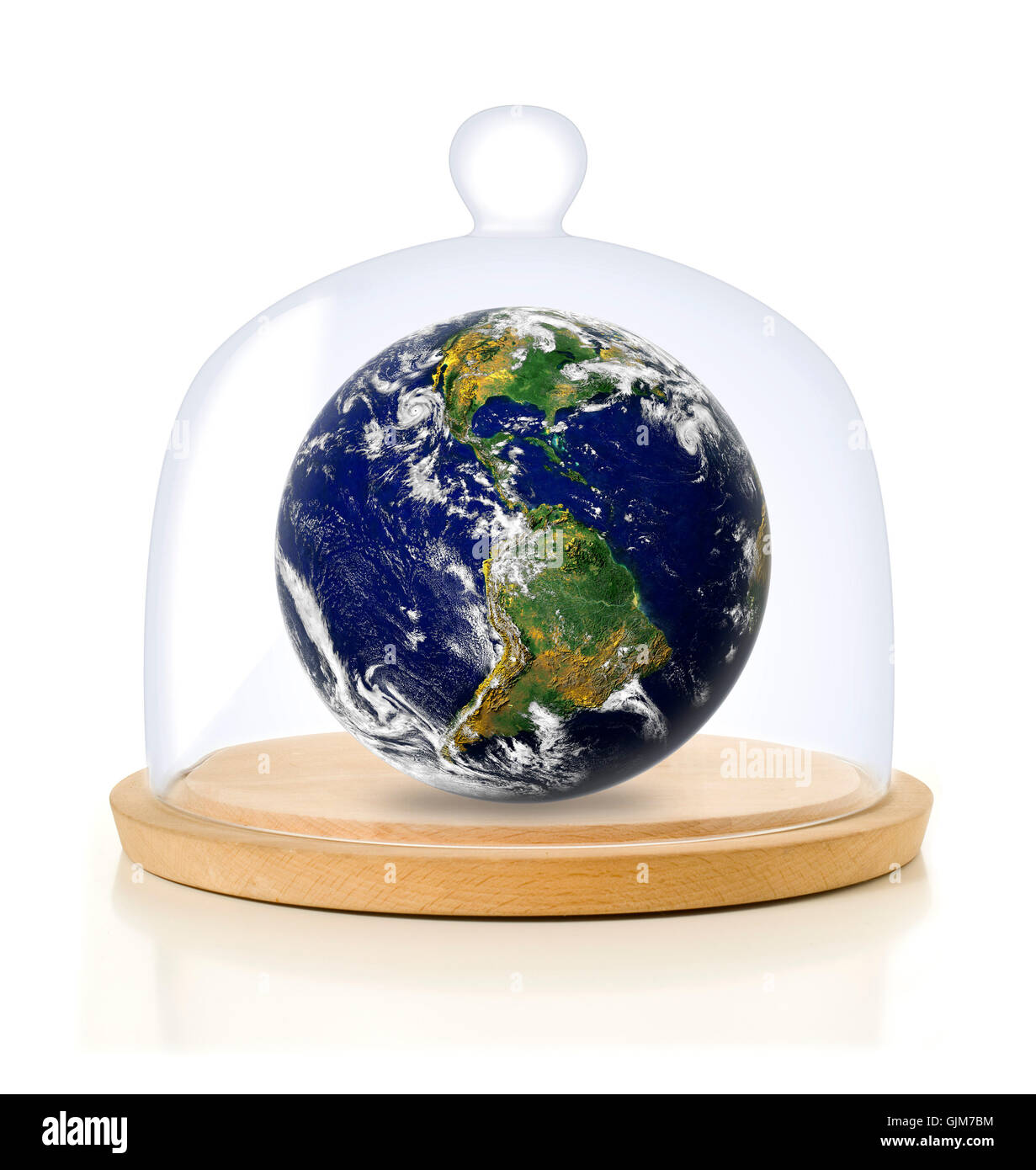 Treibhauseffekt Stockfoto