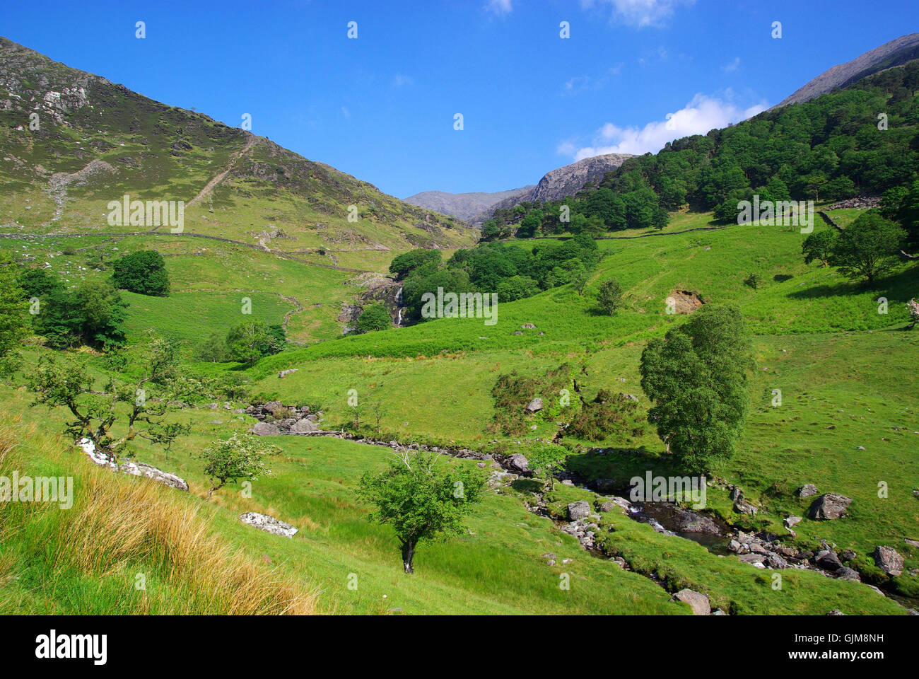 Snowdon, Beddgelert, Wales, gb Stockfoto