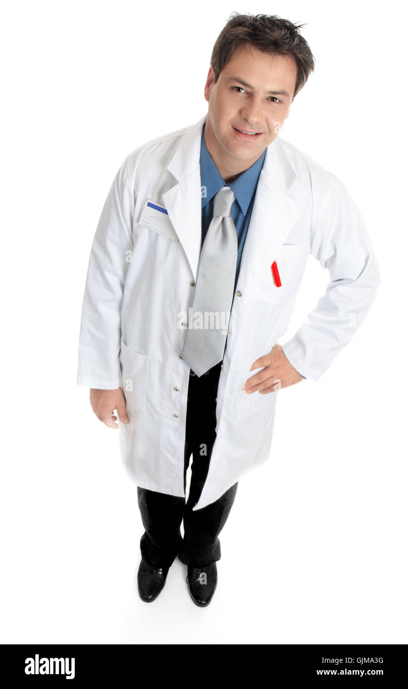 Arzt oder Wissenschaftler Stockfoto
