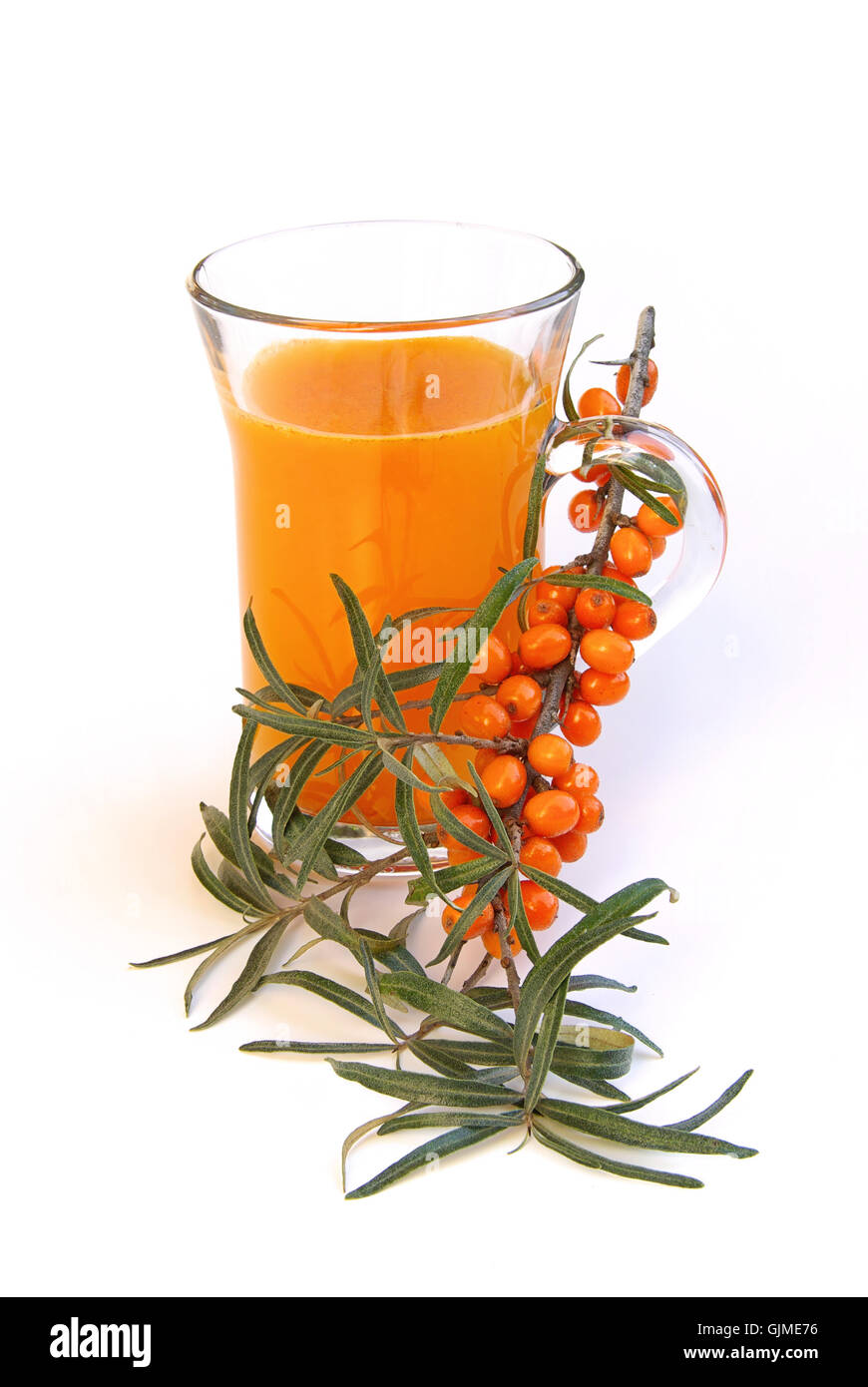 Orange Fruchtsaft Stockfoto