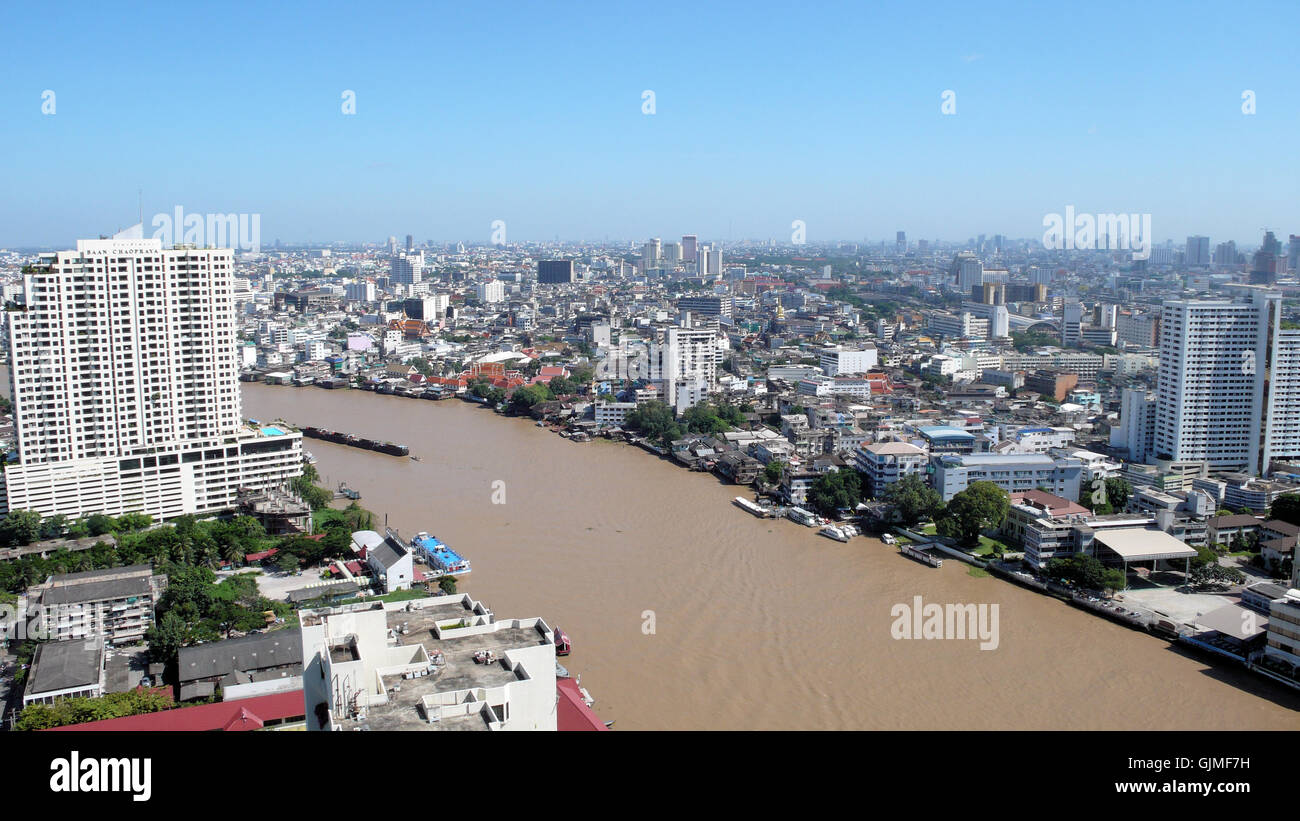 Bangkok im Laufe des Tages Stockfoto