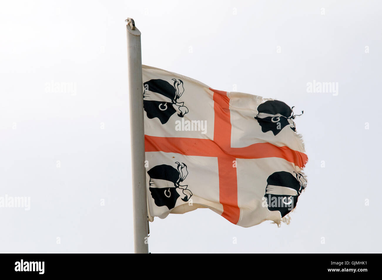 Flag Region Sardinia Four 4 Moors Sardinia Nation Sardinia