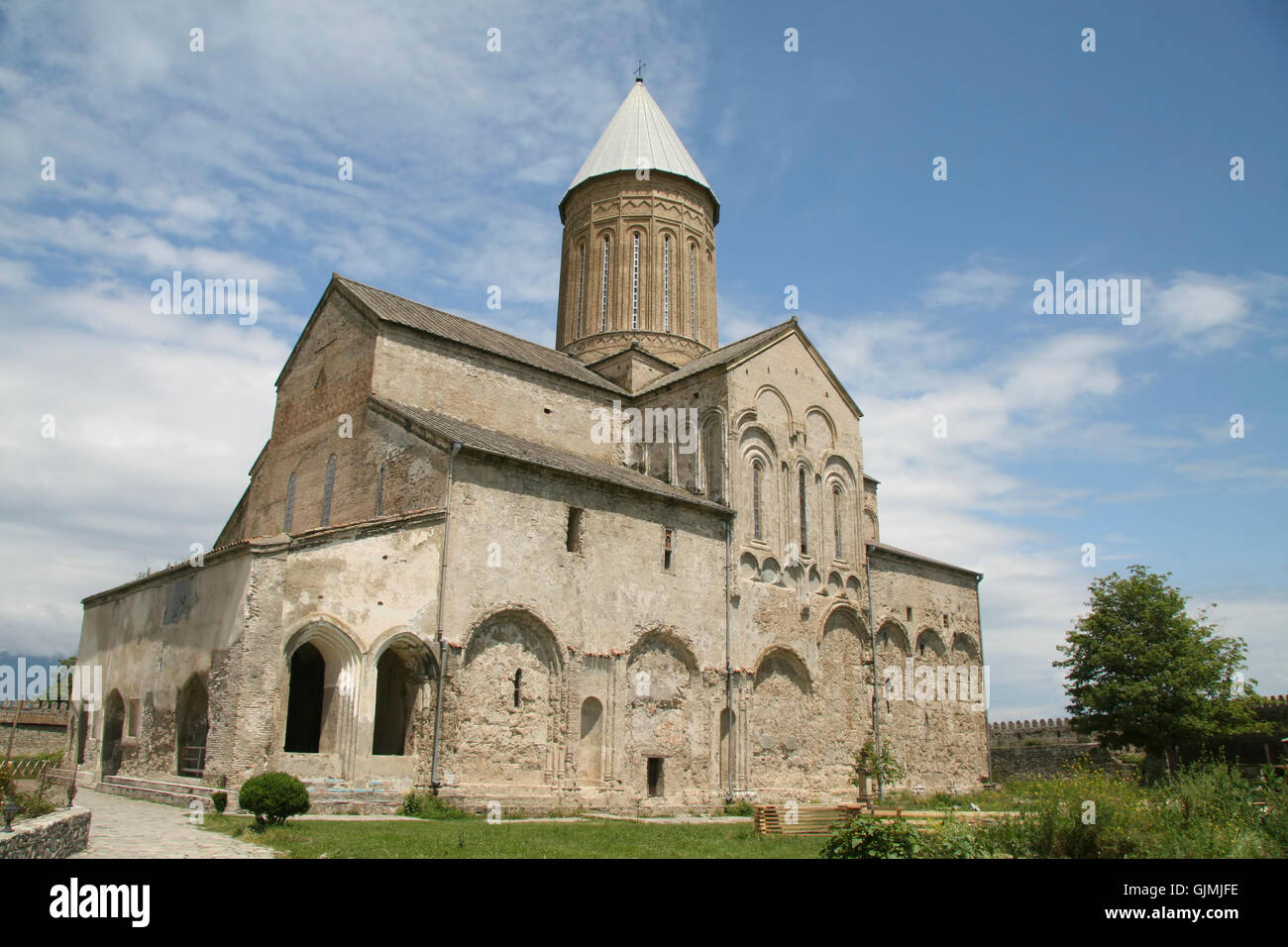 Georgien-Wahrzeichen der Kirche Stockfoto