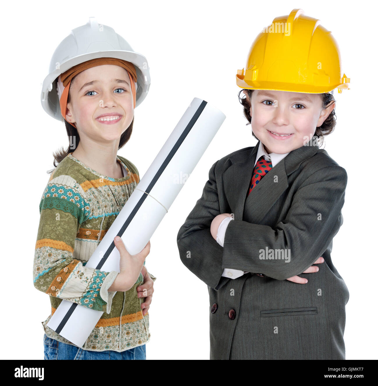 Ingenieur junge Bursche Stockfoto