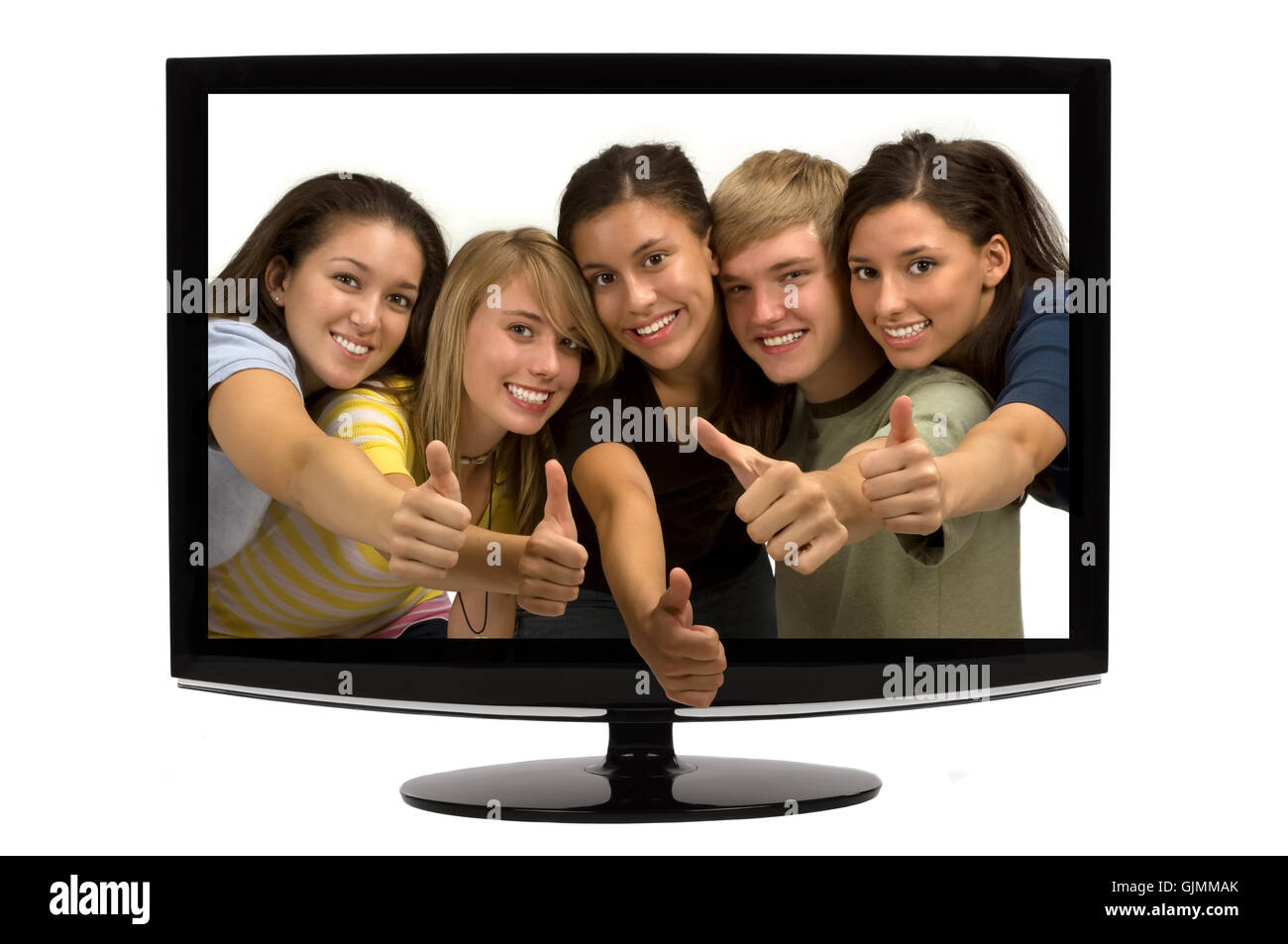 Lachen Lachen Lachen Stockfoto