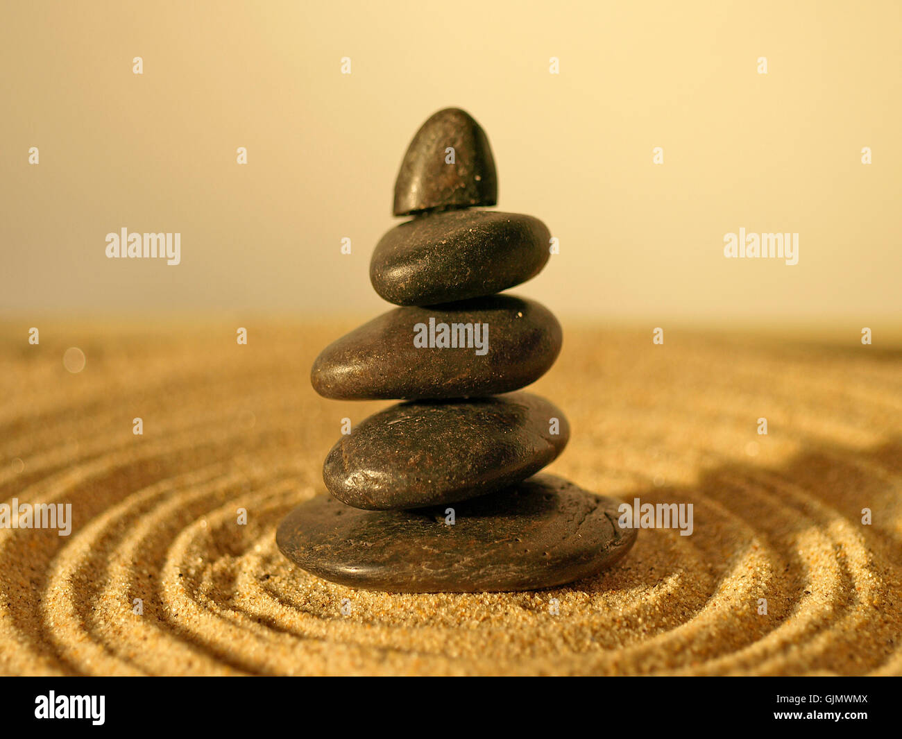 Stille Ruhe Funkstille Stockfoto