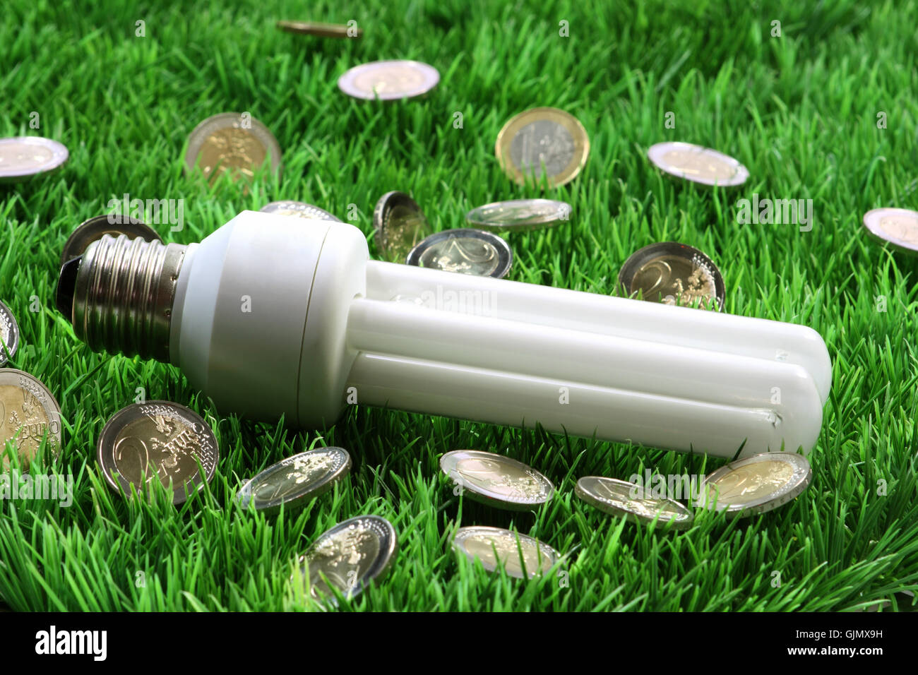 Shiner-Licht-Lampe Stockfoto