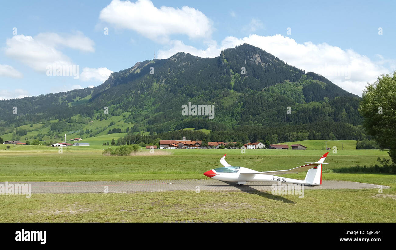 1 Schirm (Flugzeuge) Stockfoto