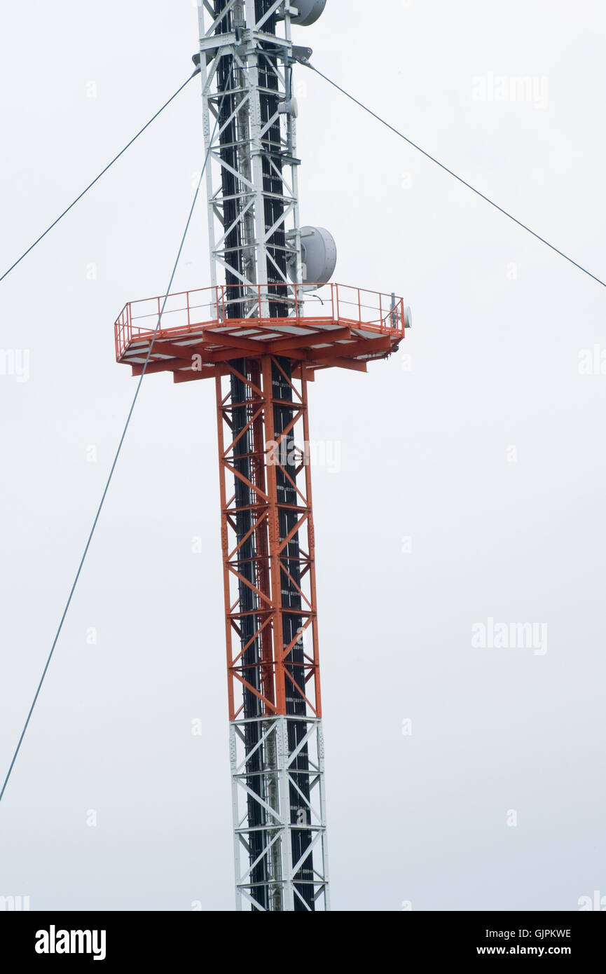 Sendemast Dieblich, Deutschland Stockfoto