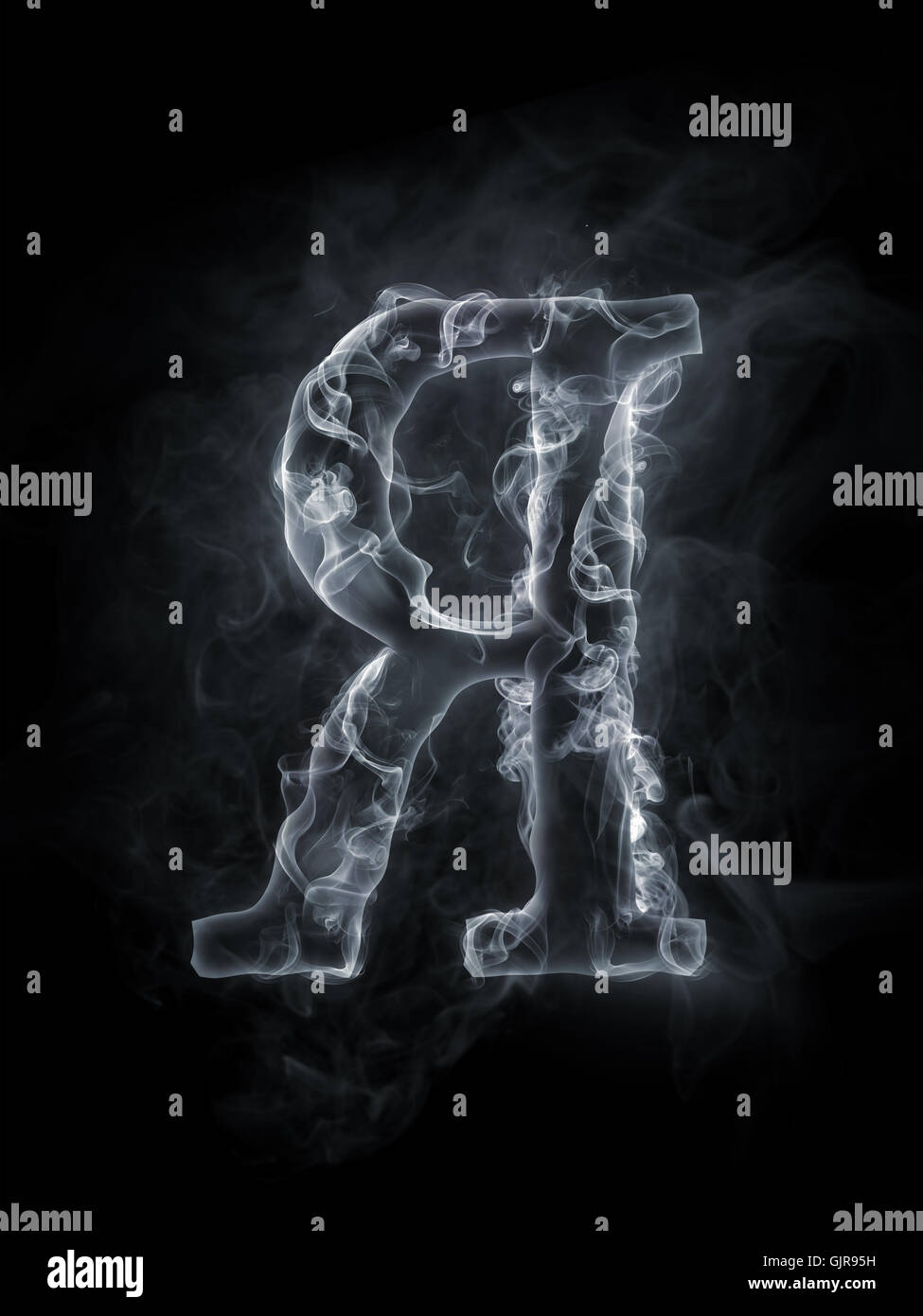 Rauch-Konzept Stockfoto