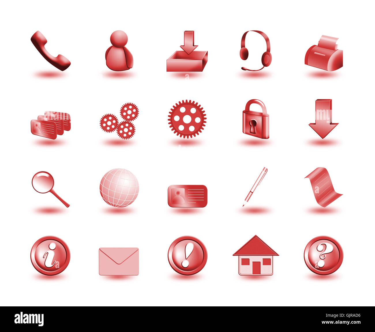 Abbildung symbole Ausgeschnittene Stockfotos und -bilder - Alamy