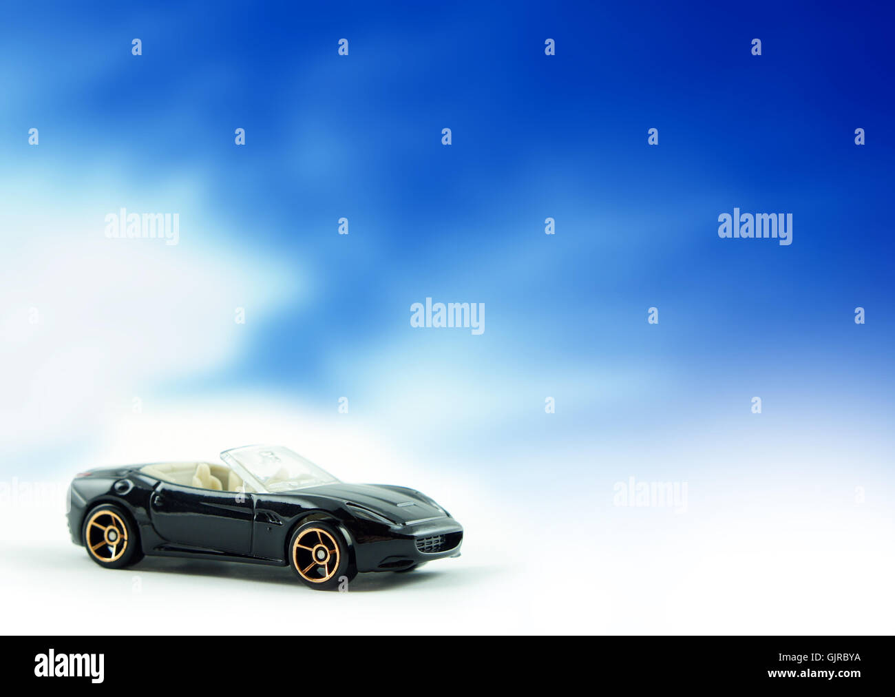 Ferrari-Spielzeug-Auto Stockfoto